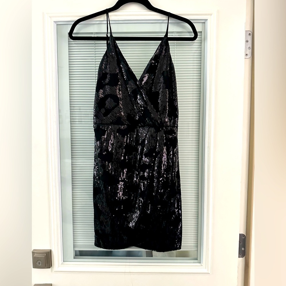 Lavender Brown Sequin Dress NWOT